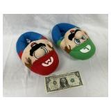 Mario Brothers House Shoes