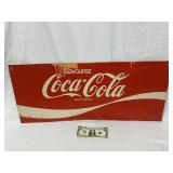 Coca-Cola Metal Advertisement Sign