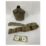 U.S Military Canteen W/ Strap 1943
