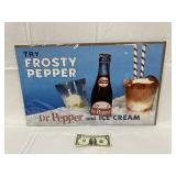 Dr Pepper 'Frosty Pepper' Advertisment Sign
