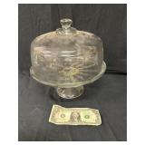 Glass Cake Plate