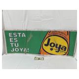 Vintage Joya Soda Metal Sign