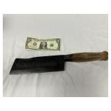Brades Co. Cleaver With Wooden Handle
