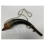 Bison Horn Powder Holder