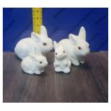 Flocked Bunny Banks