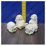 Flocked Figurines