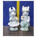 Porcelain Rabbit  Figurines