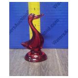 Red Glass Duck