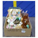 Flat of Easter Decor