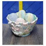 Glass Bowl of Eggs