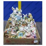 Flat of Easter Figurines