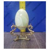 Acrylic Egg on Stand