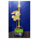 Easter Basket & Lawn Stake
