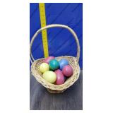 Basket with Eggs.
