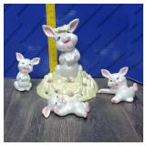 Ceramic Bunnies.
