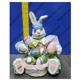 Easter Bunny with Eggs.
