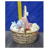 Basket of Easter Animals