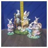 Composite Easter Figurines
