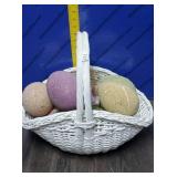 Basket of Large Eggs