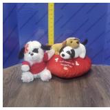 Musical Heart Pillow & Puppy