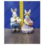 Easter Rabbit Figurines