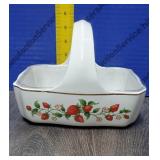 Teleflora Glass Basket Teleflora Glass Basket
