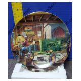John Deere Decorative Plate. John Deere Decorative Plate.