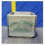 Small Wooden John Deere Box. Small Wooden John Deere Box.