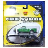 ERTL John Deere PICKUP/ Trailer. ERTL John Deere PICKUP/ Trailer.