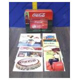 Coca-Cola Photo Tin & Postcards Coca-Cola Photo Tin & Postcards