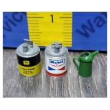 Miniature Oil Cans. Miniature Oil Cans.