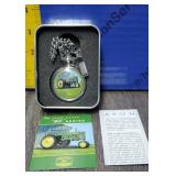 John Deere Pocket Watch in Tin John Deere Pocket Watch in Tin