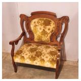 Oak Settee Oak Settee