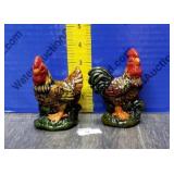 Rooster Hen Figurines Rooster Hen Figurines