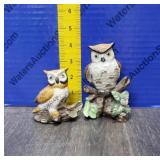 Vintage Enesco Owl Figurines Vintage Enesco Owl Figurines