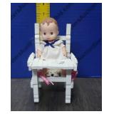 Small Doll in High Chair Small Doll in High Chair