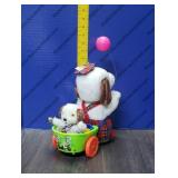 Musical Puppy with cart Musical Puppy with cart