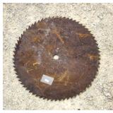 Antique 24 inch Buzz Saw Blade Antique 24 inch Buzz Saw Blade