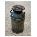 Antique Metal Milk can Antique Metal Milk can