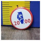 2000 Illinois Deer Pin 2000 Illinois Deer Pin