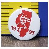 1995 Illinois Deer Pin 1995 Illinois Deer Pin