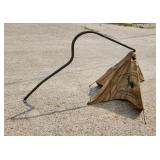 Antique John Deere Umbrella and pole for Tractor Antique John Deere Umbrella and pole for Tractor