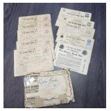 Vintage War Ration Books Vintage War Ration Books