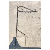 Shepard hook sign holder Shepard hook sign holder