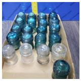 Hemingray-9 & 12 Glass Insulators Hemingray-9 & 12 Glass Insulators
