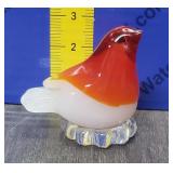 Blown Glass Bird Figurine Blown Glass Bird Figurine