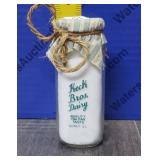 Vintage Keck Bros. Half Pint Milk Bottle Vintage Keck Bros. Half Pint Milk Bottle