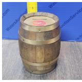 Vintage Bushnell IL Barrel Bank Vintage Bushnell IL Barrel Bank
