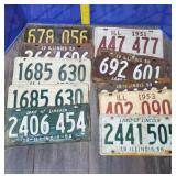 Illinois License plates Illinois License plates