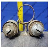 Vintage Oil Lamps/With bracket. Vintage Oil Lamps/With bracket.